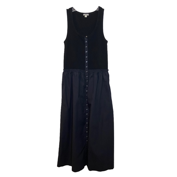 Gap Black and Navy Blue Cotton Dress - Picture 1 of 7